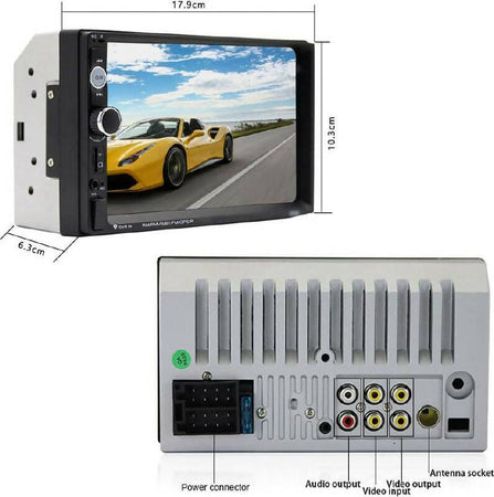 Autoradio 2 din bluetooth 7 pollici touch screen auto radio fm collegamento con smartphone mirroring link lettore mp5 ingresso usb sd aux Elettronica/Elettronica per veicoli/Elettronica per auto/Sistemi audio/Autoradio TradeKard - Acerra, Commerciovirtuoso.it