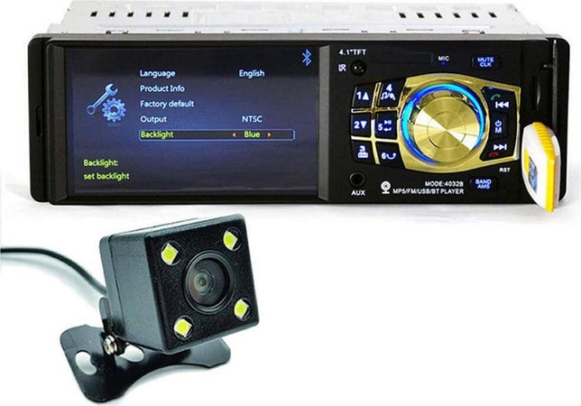 Autoradio Auto Mp5 Player Telecamera Bluetooth Radio Audio Video Tf Usb 4032b Elettronica/Elettronica per veicoli/Elettronica per auto/Sistemi audio/Autoradio Trade Shop italia - Napoli, Commerciovirtuoso.it