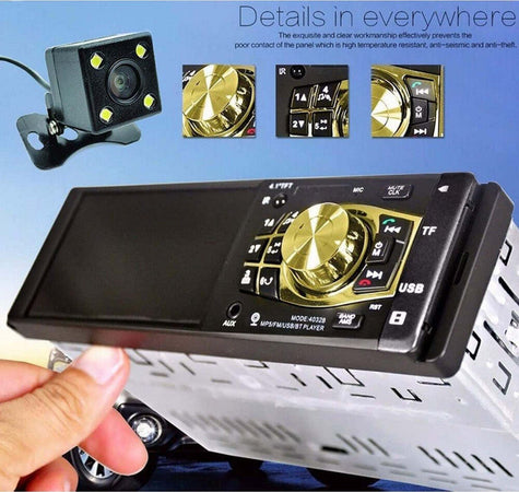 Autoradio Auto Mp5 Player Telecamera Bluetooth Radio Audio Video Tf Usb 4032b Elettronica/Elettronica per veicoli/Elettronica per auto/Sistemi audio/Autoradio Trade Shop italia - Napoli, Commerciovirtuoso.it