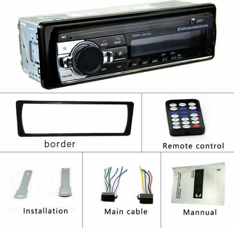Autoradio Lettore Mp3 Ca001b Sistema Audio Auto Universale 1 Din Bluetooth Aux Elettronica/Elettronica per veicoli/Elettronica per auto/Sistemi audio/Autoradio Trade Shop italia - Napoli, Commerciovirtuoso.it