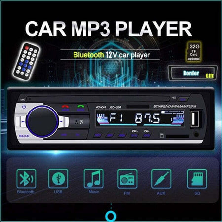 Autoradio-Lettore-Mp3-Ca001b-Sistema-Audio-Auto-Universale-1-Din-Bluetooth-Aux