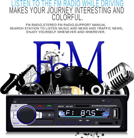 Autoradio Lettore Mp3 Ca001b Sistema Audio Auto Universale 1 Din Bluetooth Aux Elettronica/Elettronica per veicoli/Elettronica per auto/Sistemi audio/Autoradio Trade Shop italia - Napoli, Commerciovirtuoso.it