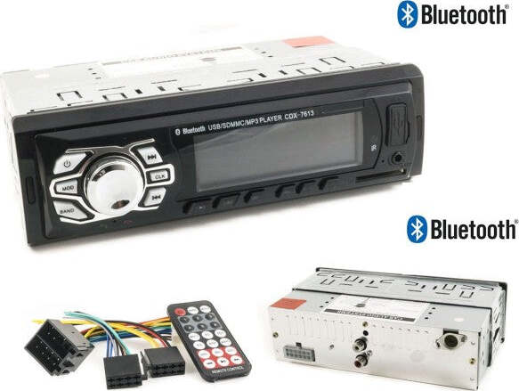 Autoradio Stereo Auto Bluetooth Fm Mp3 Slot Usb Sd Aux Cdx-7613 Con Telecomando Elettronica/Elettronica per veicoli/Elettronica per auto/Sistemi audio/Autoradio Trade Shop italia - Napoli, Commerciovirtuoso.it