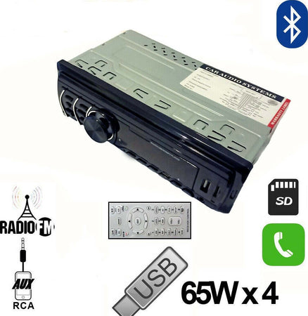 Autoradio Stereo Auto Vivavoce Bluetooth Aux Mp3 Sd Usb 65wx4 Le-502 Luci Colori Auto e Moto > Auto > Autoradio Trade Shop italia - Napoli, Commerciovirtuoso.it
