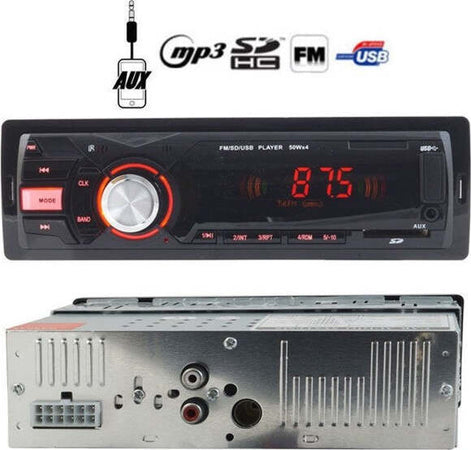 Autoradio-Stereo-Per-Auto-Usb-Sd-Aux-Deh-4101-1-Din-Con-Lcd-Display-Mp3-50wx4