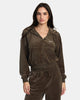 Felpa Cappuccio Zip Donna Rvca Seniesa Estrada Ring