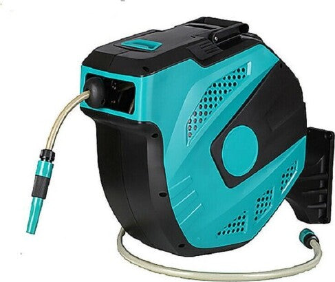 Avvolgitubo-Acqua-Con-Avvolgitore-Avvolgi-Tubo-Automatico-15-Mt-15-Metri