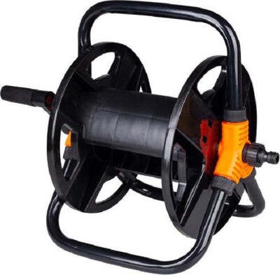 Avvolgitubo-Manuale-Portatile-Da-Giardino-Per-Tubo-Acqua-26x43x23cm-Nero-6608021