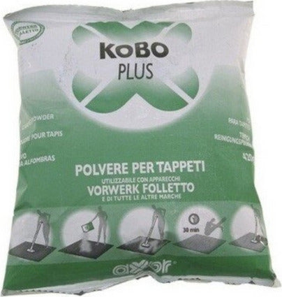 AXOR-Polvere-pulizia-tappeti-Moquettes-igenizzante-tipo-kobosan-420-gr-per-Vorwerk-Folletto-e-tutte-le-altre-marche