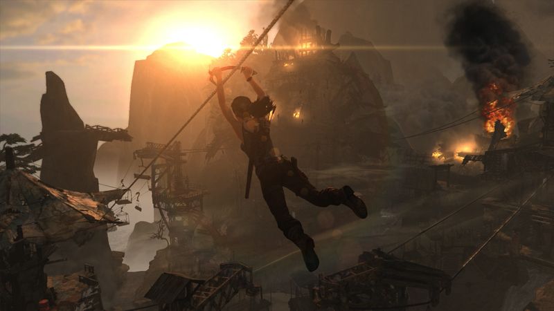 Tomb Raider Definitive Edition PS4 DE Usato