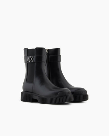 Armani Exchange Donna Stivaletti neri