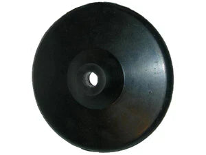 Platorello in gomma per smerigliatrice angolare, diametro 180 mm, con foro 14/16 mm