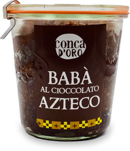Babà in Vaso al Cioccolato 300gr. Artigianale Babà in Vasocottura al Cioccolato Azteco 300 gr. Made in italy Dessert Tipico Campano, Dolce Artigianale Napoli, Idea Regalo Alimentari e cura della casa/Cibi in scatola e conserve/Piatti confezionati/Dolci e dessert Conca d’Oro - Campiglia Marittima, Commerciovirtuoso.it
