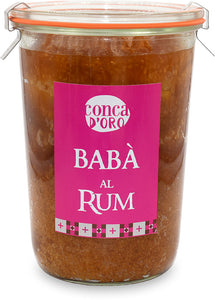 Babà in Vaso al Rum 500gr. Vasocottura Babbà Artigianali in Vaso Made in Italy Tradizionali Dessert Tipico Campano, Dolce Artigianale Napoli, Idea Regalo Alimentari e cura della casa/Cibi in scatola e conserve/Piatti confezionati/Dolci e dessert Conca d’Oro - Campiglia Marittima, Commerciovirtuoso.it