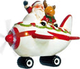 Babbo Natale con Aeroplano, elica con movimento luminoso 25 cm Casa e cucina/Decorazioni per interni/Addobbi e decorazioni per ricorrenze/Decorazioni natalizie/Schiaccianoci MagiediNatale.it - Altamura, Commerciovirtuoso.it