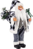 Babbo Natale con regali e barba folta statuetta color Metallo in poliestere Casa e cucina/Decorazioni per interni/Addobbi e decorazioni per ricorrenze/Decorazioni natalizie/Schiaccianoci MagiediNatale.it - Altamura, Commerciovirtuoso.it