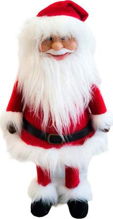 Babbo natale Statuetta con molla per movimenti e musica per decorazione natalizia pupazzo con vestiti rossi . Casa e cucina/Decorazioni per interni/Addobbi e decorazioni per ricorrenze/Decorazioni natalizie/Schiaccianoci MagiediNatale.it - Altamura, Commerciovirtuoso.it