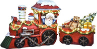 Babbo Natale sul treno con vagone LED luminosi color rosso da 59 cm Casa e cucina/Decorazioni per interni/Addobbi e decorazioni per ricorrenze/Decorazioni natalizie/Schiaccianoci MagiediNatale.it - Altamura, Commerciovirtuoso.it