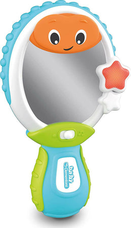 Baby Clementoni - 17329 - Baby Specchietto - Gioco Prima Infanzia - Giocattolo Elettronico Parlante Italiano (batterie Incluse), Bambini 9 - 36 Mesi Giochi e giocattoli/Elettronica per bambini/Giochi elettronici Sanitaria Gioia del Bimbo - Villa San Giovanni, Commerciovirtuoso.it
