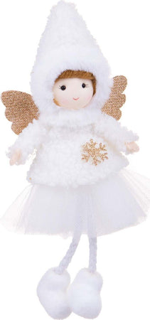 Bambina angelo con cappello, tutù ed ali, pupazzo decorativo da 19 cm Casa e cucina/Decorazioni per interni/Addobbi e decorazioni per ricorrenze/Decorazioni natalizie/Schiaccianoci MagiediNatale.it - Altamura, Commerciovirtuoso.it