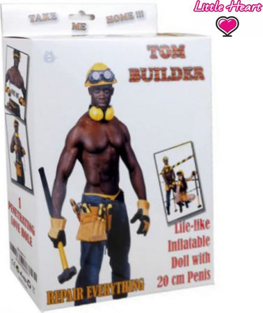 Bambolo Gonfiabile Uomo Maschio Nero di Colore Muratore Superdotato con pene 20 Cm Builder Love Doll Salute e cura della persona/Erotismo e contraccezione/Sex toys/Bambole sessuali Kondorama - Martinsicuro, Commerciovirtuoso.it