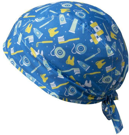 Bandana Medicale Fantasia Dentifricio Tessuto Antibatterico Bandana Cucina Stampata