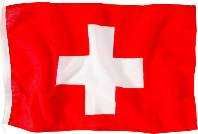 Bandiera Della Svizzera, Resistente Alle Intemperie Bandiera Doppie Cuciture E Corda per Il Fissaggio Bandiera Nazionale Svizzera Tradizionale Sport e tempo libero/Fan Shop/Patio prato e giardino/Bandiere per esterno Il Distintivo - Pesaro, Commerciovirtuoso.it