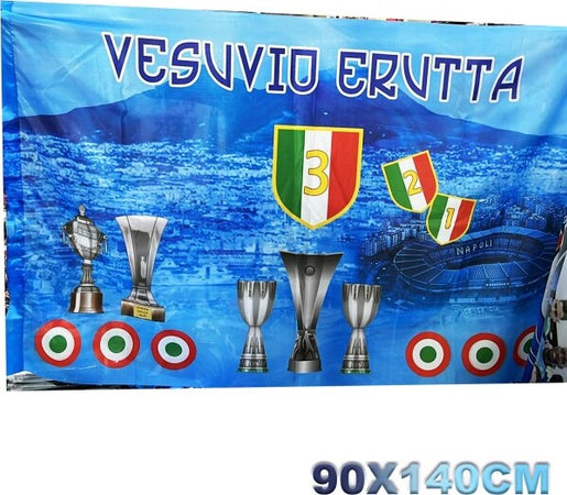 Bandiera-Forza-Napoli-Festa-3-Scudetto-Vesuvio-Erutta-Coppe-Trofei-90x140cm