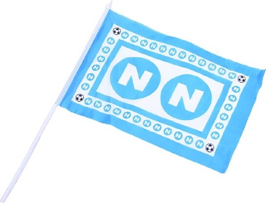 Bandiera-Napoli-Asta-31x50-Cm-Calcio-Tifosi-Azzurri-Partenopei-Scudetto-Campione