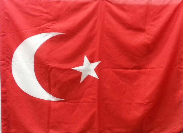 Bandiera Turca Bandiera Turchia Nazionale Sport e tempo libero/Fan Shop/Calcio/Bandiere e gagliardetti Il Distintivo - Pesaro, Commerciovirtuoso.it