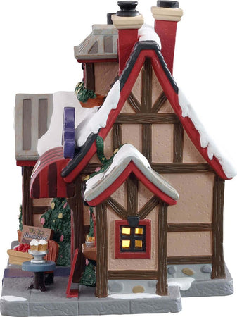 Bar Cafè Crepe, edificio illuminato per villaggio di Natale in porcellana Casa e cucina/Decorazioni per interni/Addobbi e decorazioni per ricorrenze/Decorazioni natalizie/Oggettistica MagiediNatale.it - Altamura, Commerciovirtuoso.it