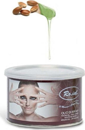 Barattolo-Cera-Depilatoria-Liposolubile-Olio-Di-Argan-400ml-Scaldacera-Ceretta-Caldo