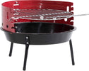 Barbecue-a-carbonella-da-campeggio-con-griglia-Rosso-Milani-Home