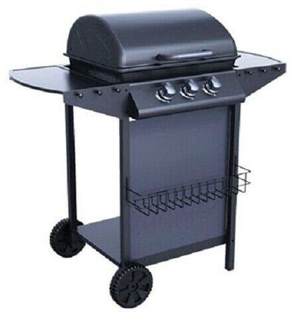 BARBECUE A GAS TRE FUOCHI KW 8,7 IDEAL STAR cm 104 x 55,4 x 97,7 ALTA QUALITA'