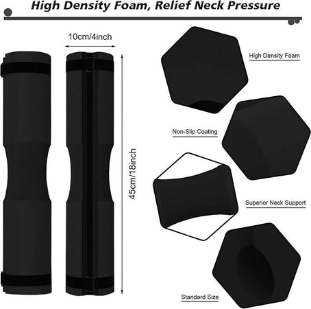 Barbell Squat Pad Cuscino Bilanciere Collo Per Sollevamento Pesi Squat 45x10 Cm Sport e tempo libero/Fitness e palestra/Potenziamento muscolare/Pesi e accessori/Barre Trade Shop italia - Napoli, Commerciovirtuoso.it