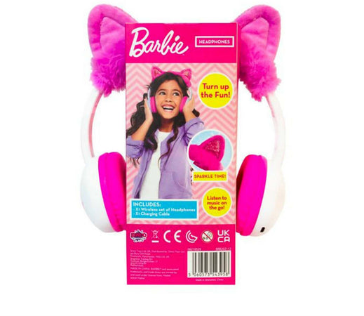 Barbie Cuffie Bluetooth Con Orecchie Brb202112 Giochi Preziosi