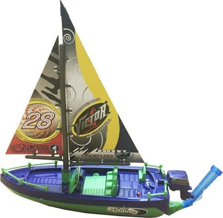 Barca A Vela Super Veloce Giocattolo Gioco Sabbia Spiaggia Mare Bambini Sport Giochi e giocattoli/Veicoli/Radiocomandati e telecomandati/Imbarcazioni Trade Shop italia - Napoli, Commerciovirtuoso.it