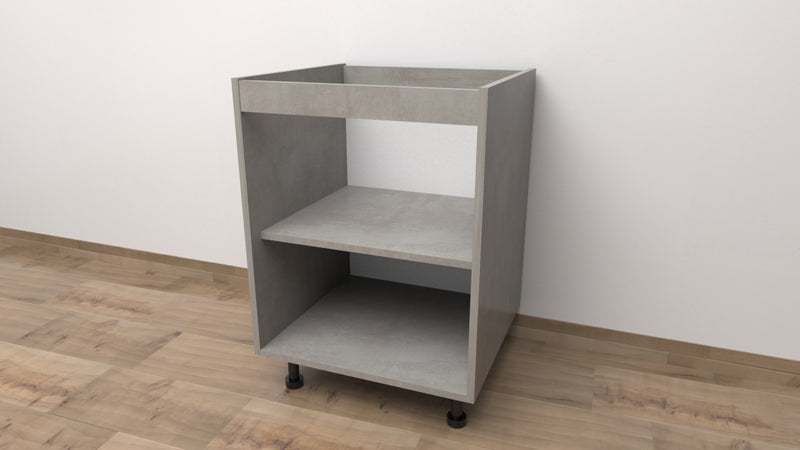 Mobile Base da 30. H 72 CM L 30 CM P 55,5 CM CEMENTO