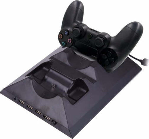 Base-Doppia-Ricarica-Joystick-Con-Ventola-Per-Ps4-Console-Controller-Joypad-Usb