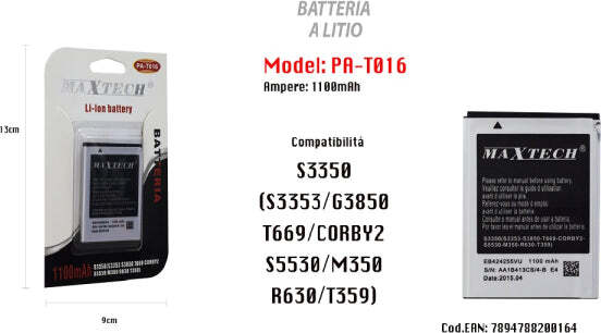 Batteria-A-Litio-1100mah-Per-Samsung-S3350-Ricambio-Smartphone-Maxtech-Pa-t016