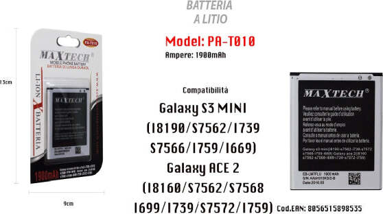 Batteria-A-Litio-Galaxy-S3-Mini-Ace-2-Ricambio-Cellulare-Smartphone-1900mah-Maxtech-Pa-t010