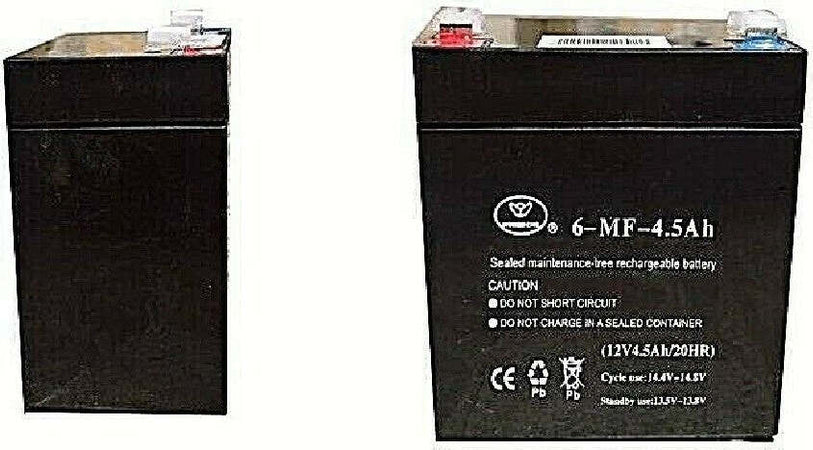 Batteria Ermetica Ricaricabile 6-mf-4.5ah 12v Gruppo Continuit? Giocattoli Casa, arredamento e bricolage > Materiale Elettrico > Batterie e Pile Trade Shop italia - Napoli, Commerciovirtuoso.it