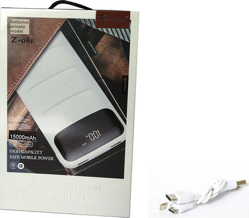 Batteria Esterna Power Bank 15000mah Led Caricabatterie Usb 5v 2.1a Type C Powerbank Trade Shop italia - Napoli, Commerciovirtuoso.it