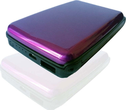 BATTERIA ESTERNA POWER BANK 2 IN 1 PORTA CARTE DI CREDITO TESSERA IN ALLUMINIO  Trade Shop italia - Napoli, Commerciovirtuoso.it