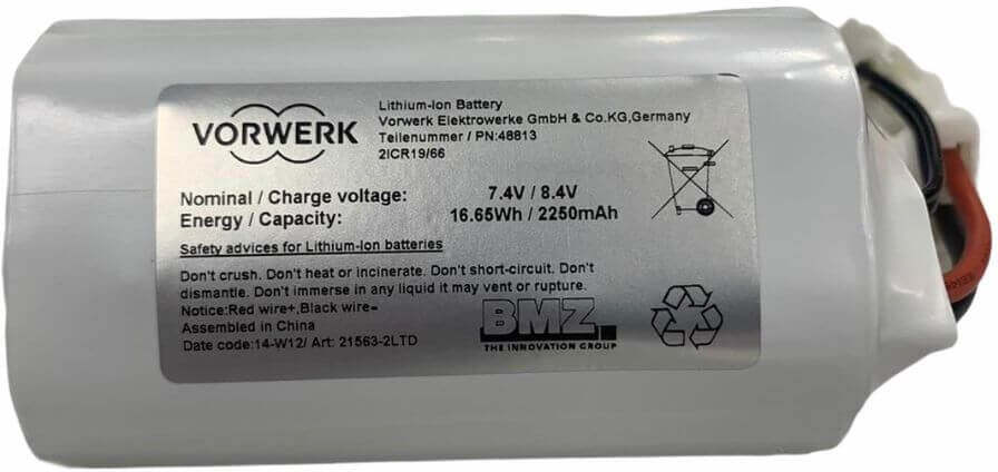 Batteria Originale Vorwerk Folletto Lavavetri VG100