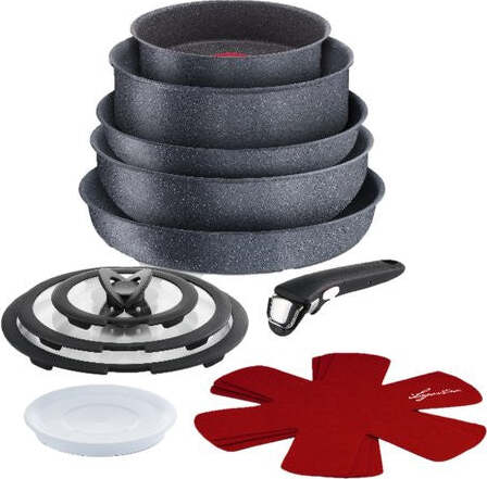Batteria-pentole-Lagostina-012164600013-INGENIO-GREEN-Grigio-mineralis
