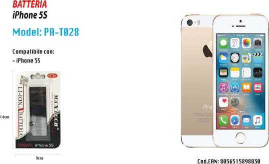 Batteria-Per-Iphone-5s-Smartphone-Interna-Di-Ricambio-1560mah-Maxtech-Pa-t028