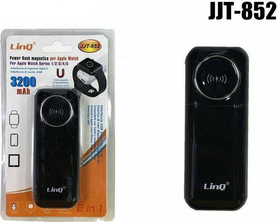 Batteria Portatile Power Bank 3200mah Magnetico Per Apple Watch Linq Jjt-852 Powerbank Trade Shop italia - Napoli, Commerciovirtuoso.it