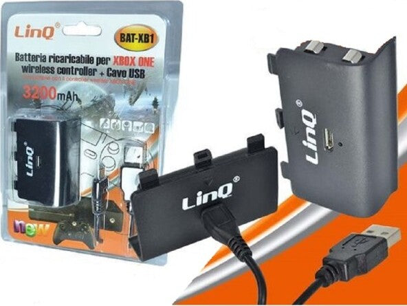 Batteria-Ricaricabile-Per-Controller-Xbox-One-Ricaricabile-3200mah-Cavo-Usb-Bat-xb1