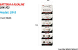 Batterie-Pile-Alkaline-Lr41/g3-1.5v-A-Bottone-Per-Orologi-Telecomandi-Maxtech-Lr41